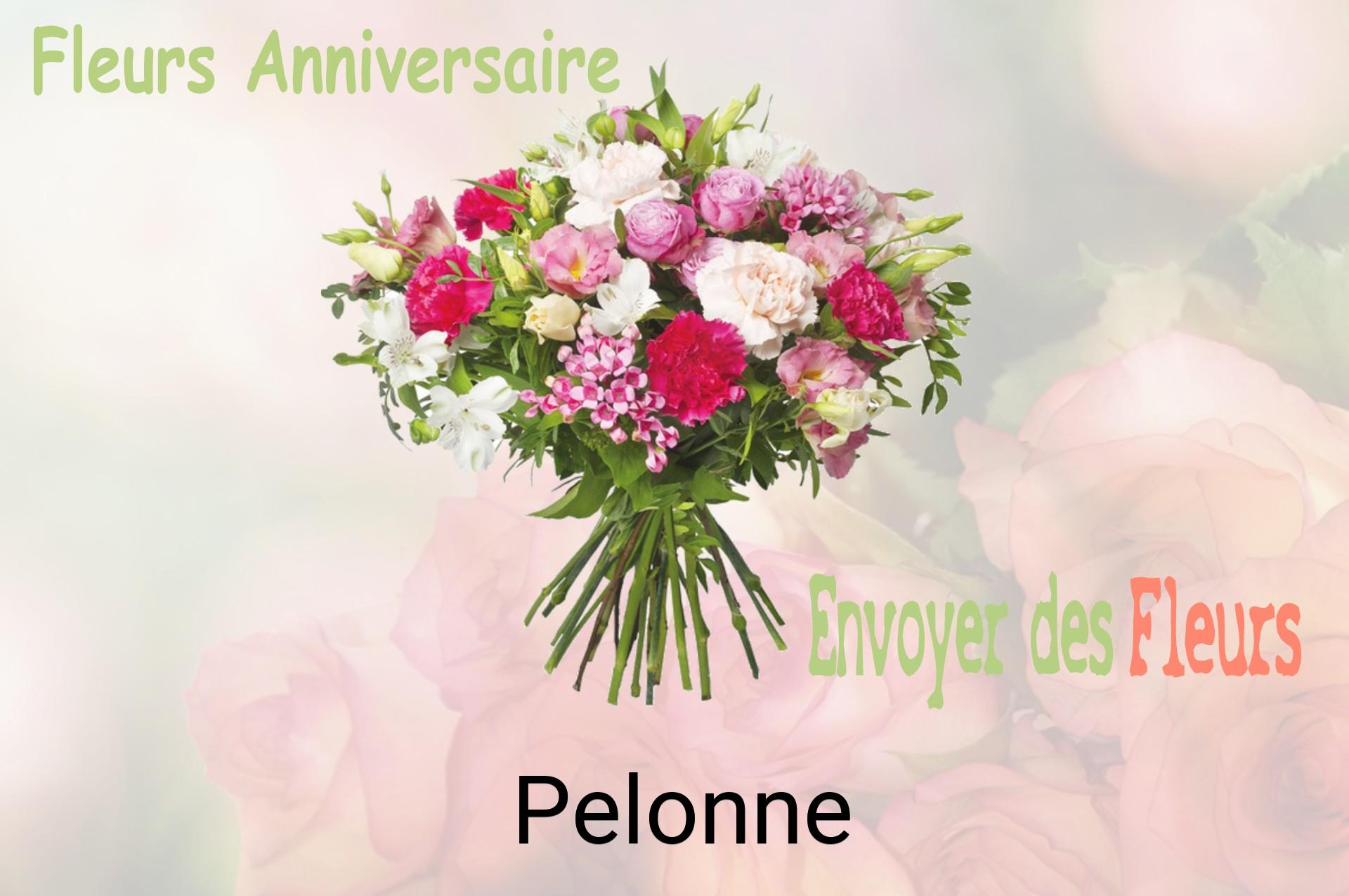Bouquet de fleurs d’anniversaire livré à Pelonne