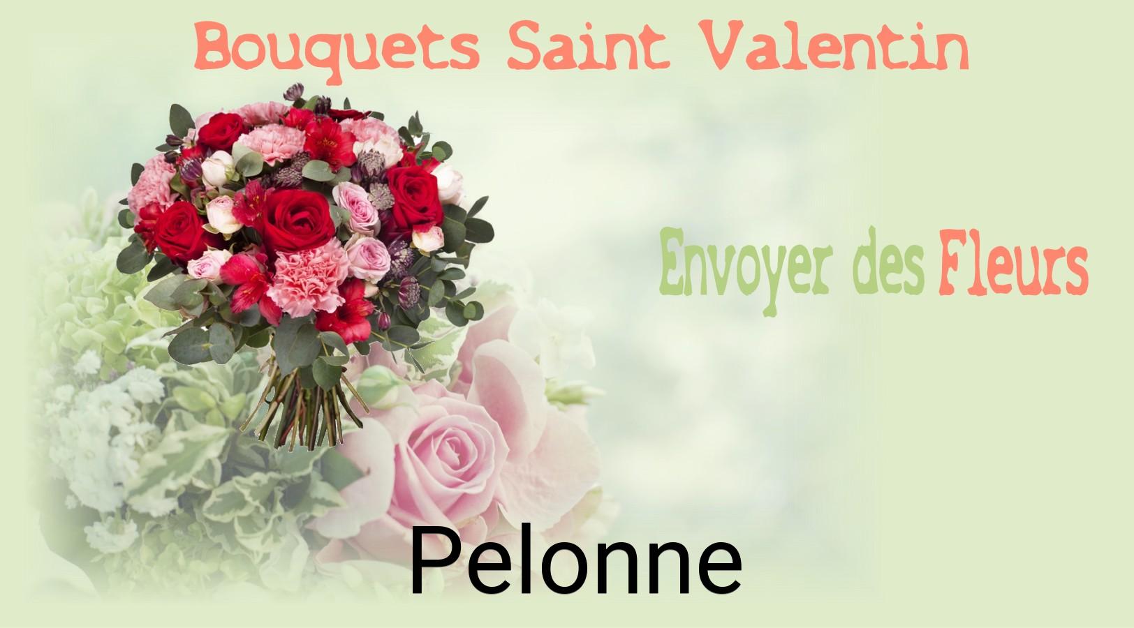 Roses de Saint-Valentin livrées à Pelonne